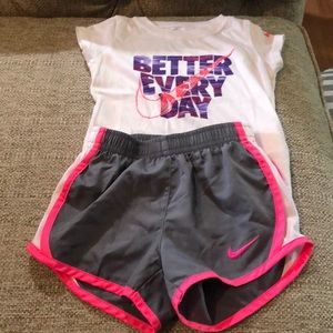 Nike short outfit